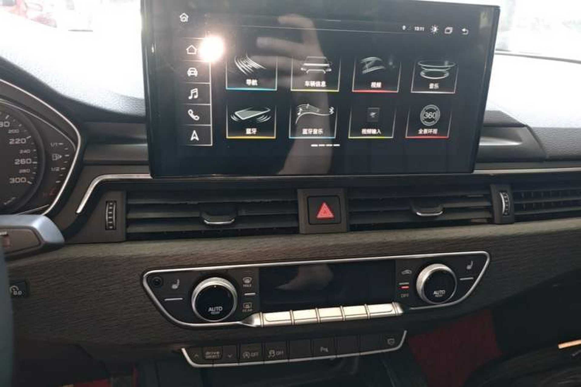 Used Audi A4L 2017 45 TFSI quattro Style Edition Audio And AC Panel