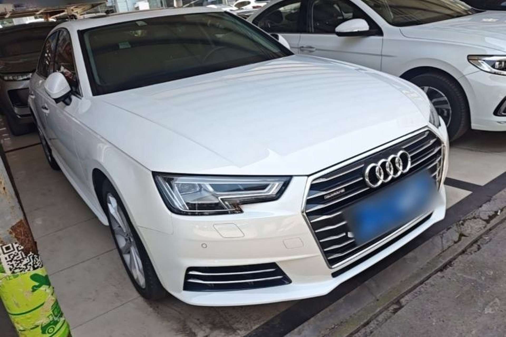 Used Audi A4L 2017 45 TFSI quattro Style Edition Front Right 45 Deg