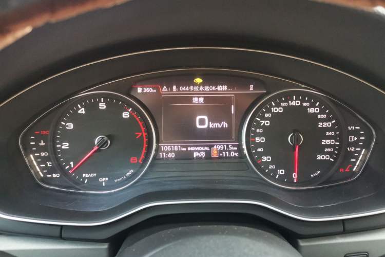 Used Audi A4L 2017 Plus 40 TFSI Ambition Model Instrument Cluster