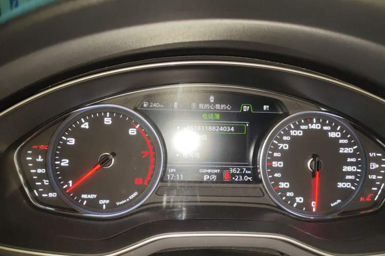 Used Audi A4L 2017 40 TFSI Fashion Model Instrument Cluster