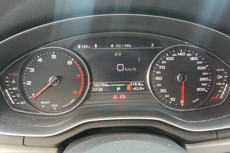 Used Audi A4L 2017 Plus 40 TFSI Ambition Model Instrument Cluster