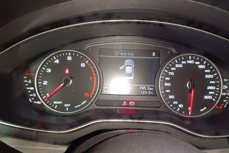 Used Audi A4L 2017 Plus 40 TFSI Ambition Model Instrument Cluster
