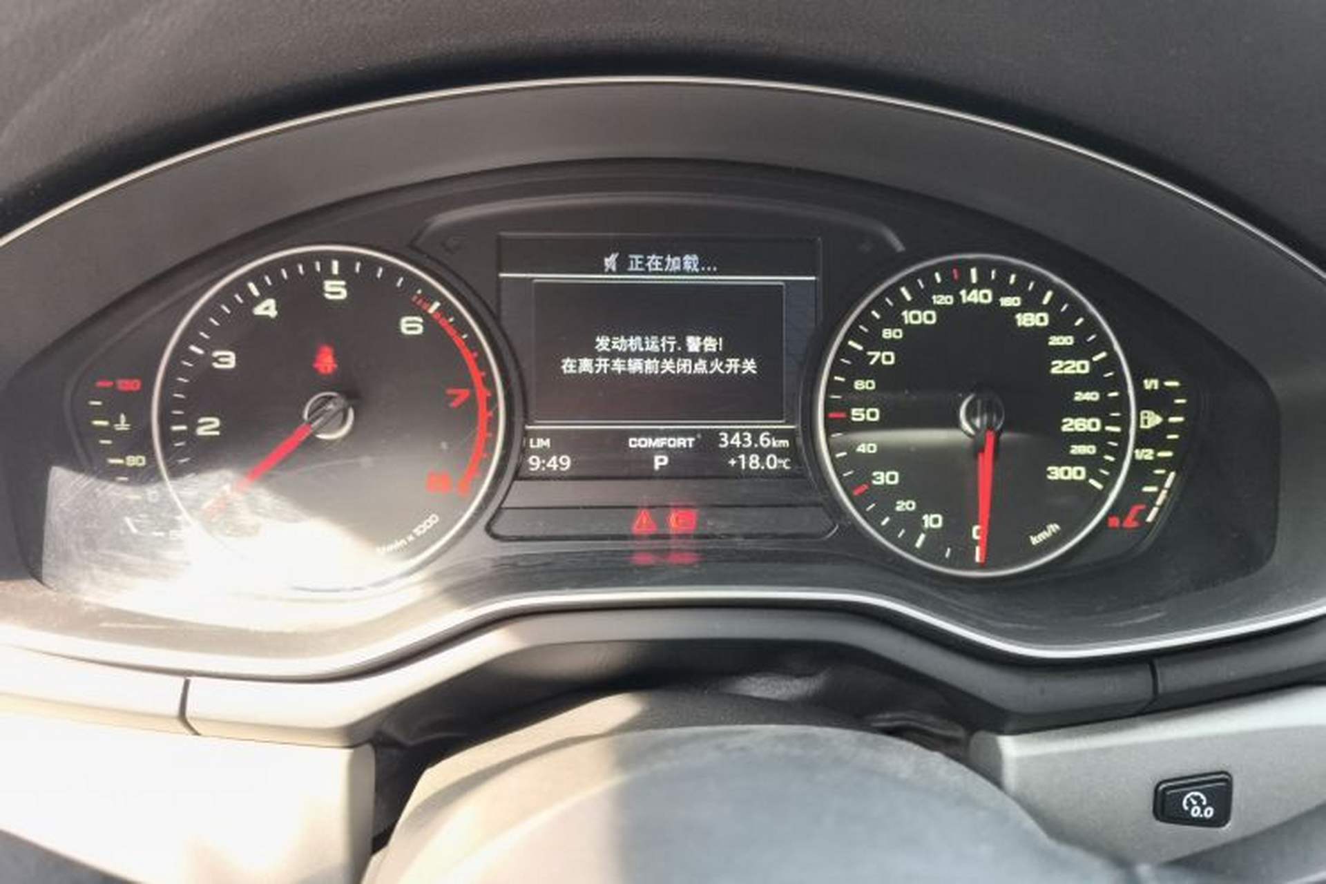 Used Audi A4L 2017 40 TFSI Ambition Edition Instrument Cluster
