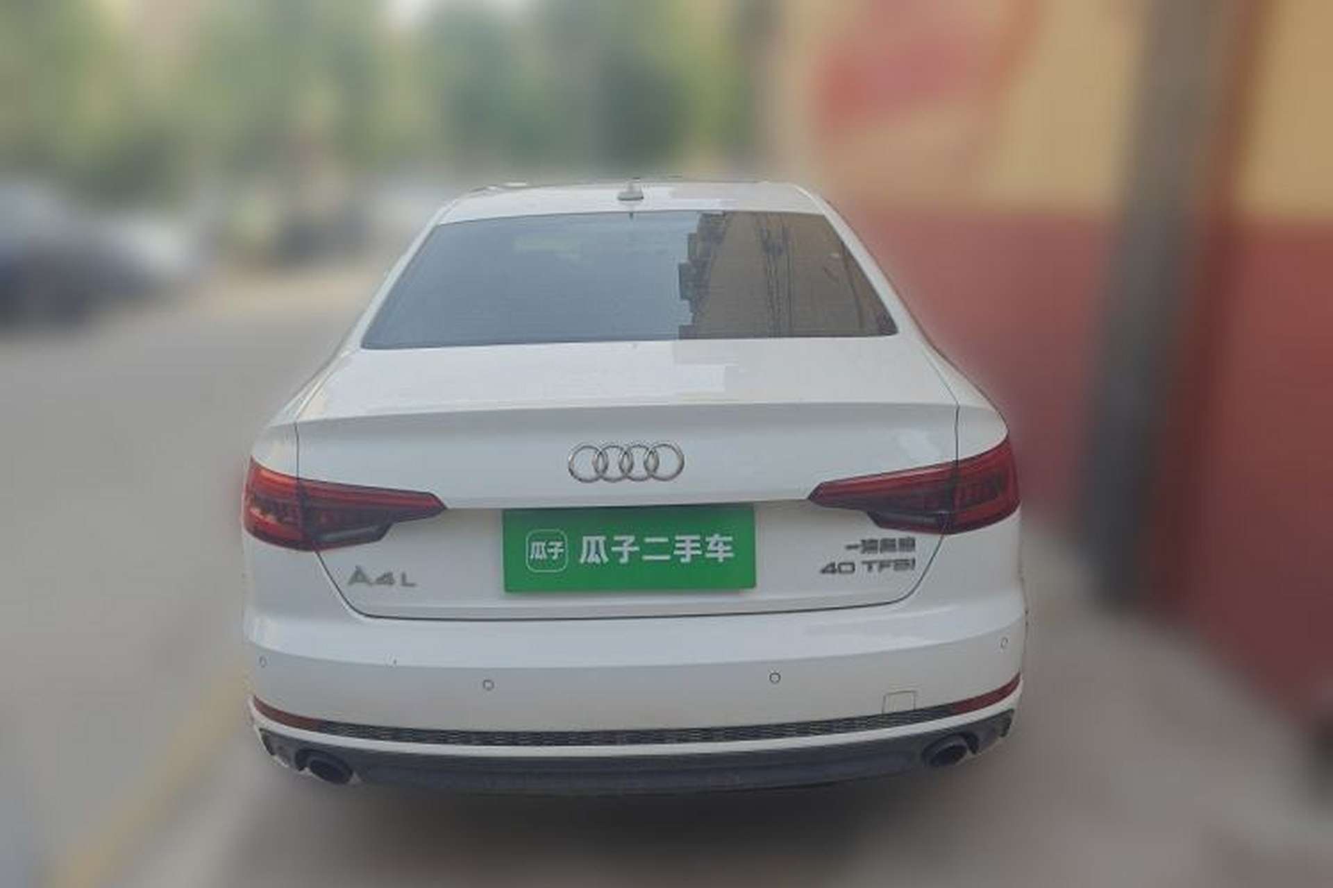 Used Audi A4L 2017 40 TFSI Sport Edition Rear