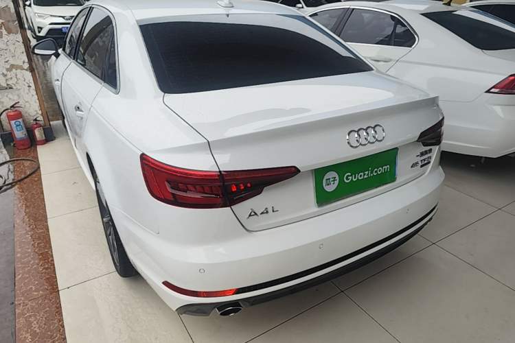 Used Audi A4L 2017 Plus 45 TFSI quattro Sport model Rear Left 45 Deg