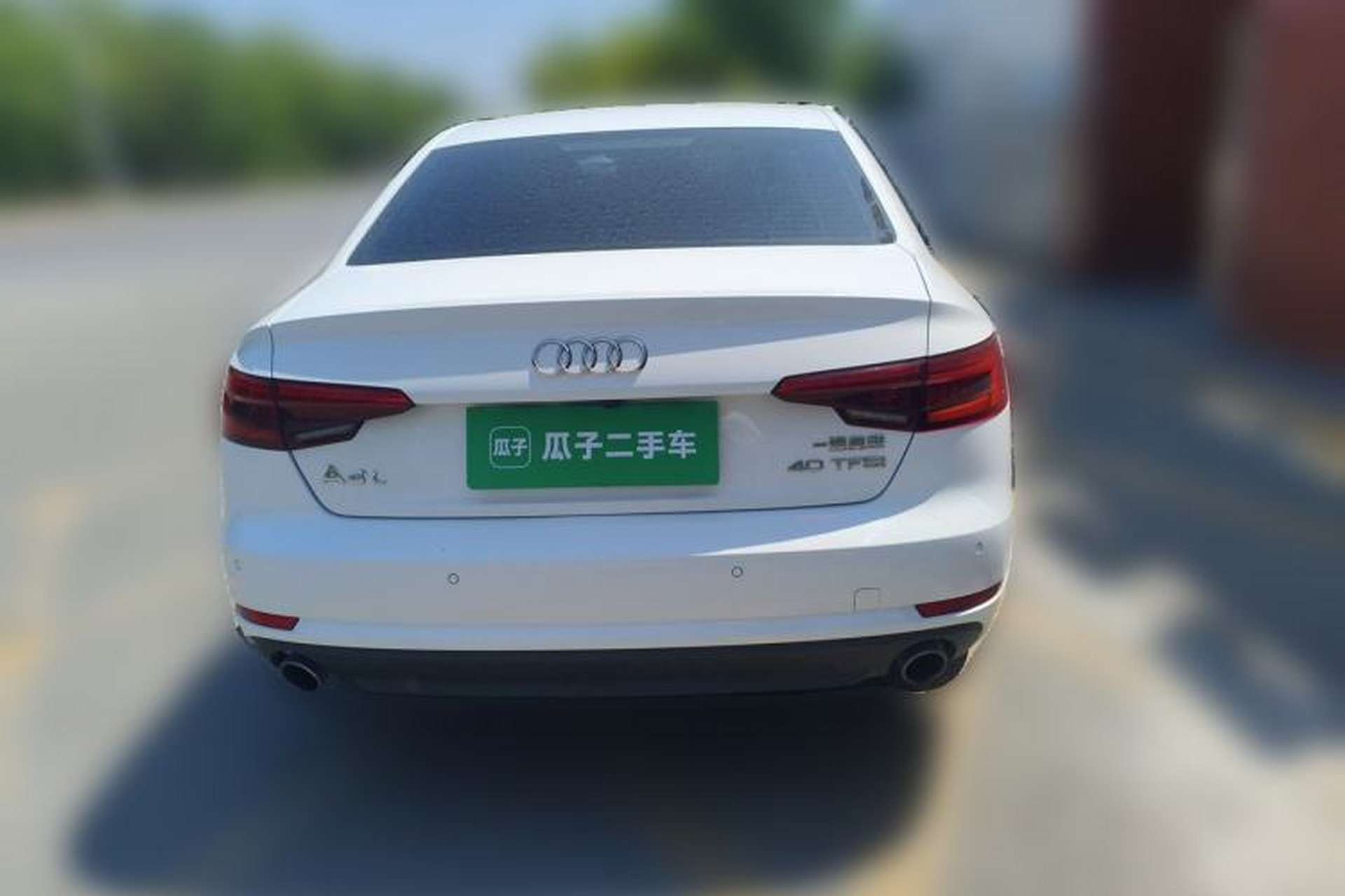 Used Audi A4L 2017 40 TFSI Ambition Edition Rear