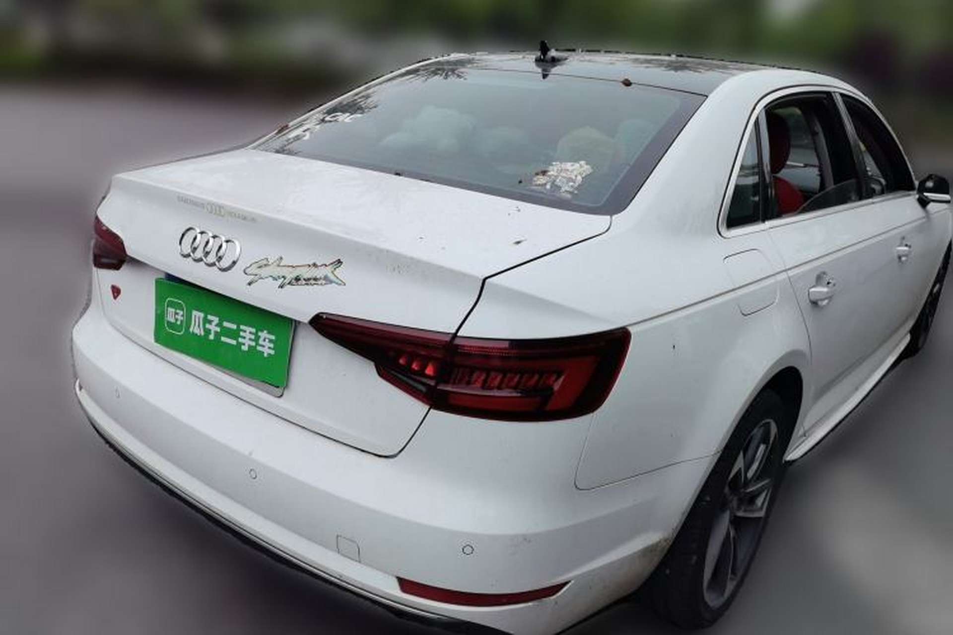 Used Audi A4L 2017 Plus 40 TFSI Fashion Model Rear Right 45 Deg