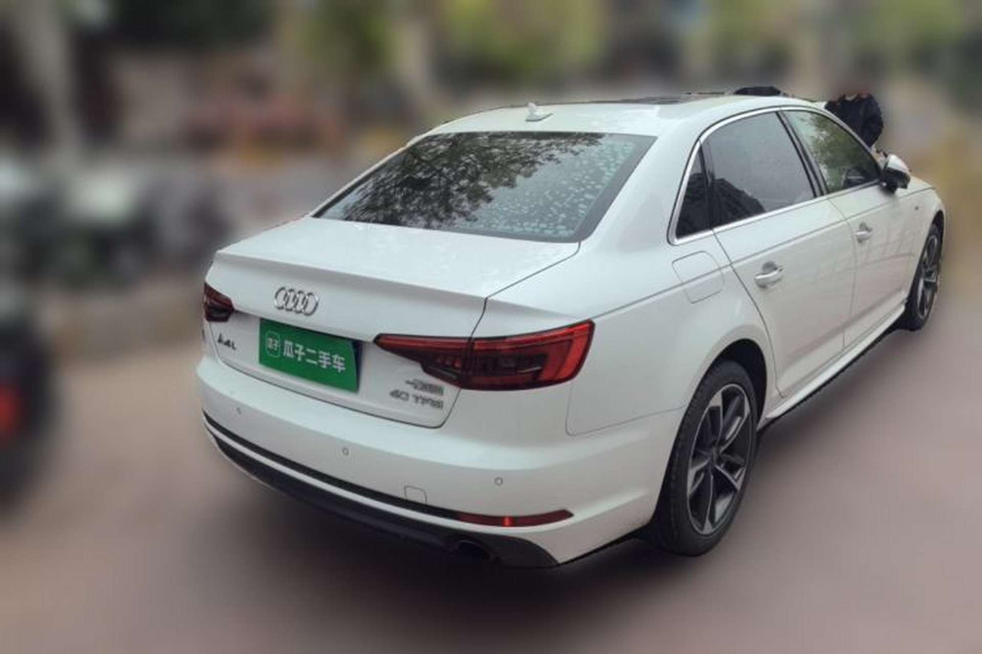 Used Audi A4L 2017 Plus 40 TFSI Sport Model Rear Right 45 Deg