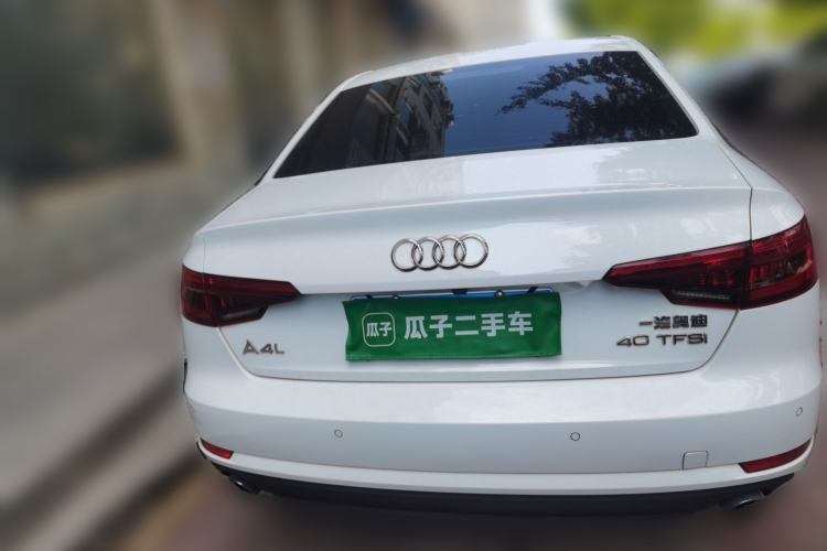 Used Audi A4L 2017 Plus 40 TFSI Ambition Model Rear