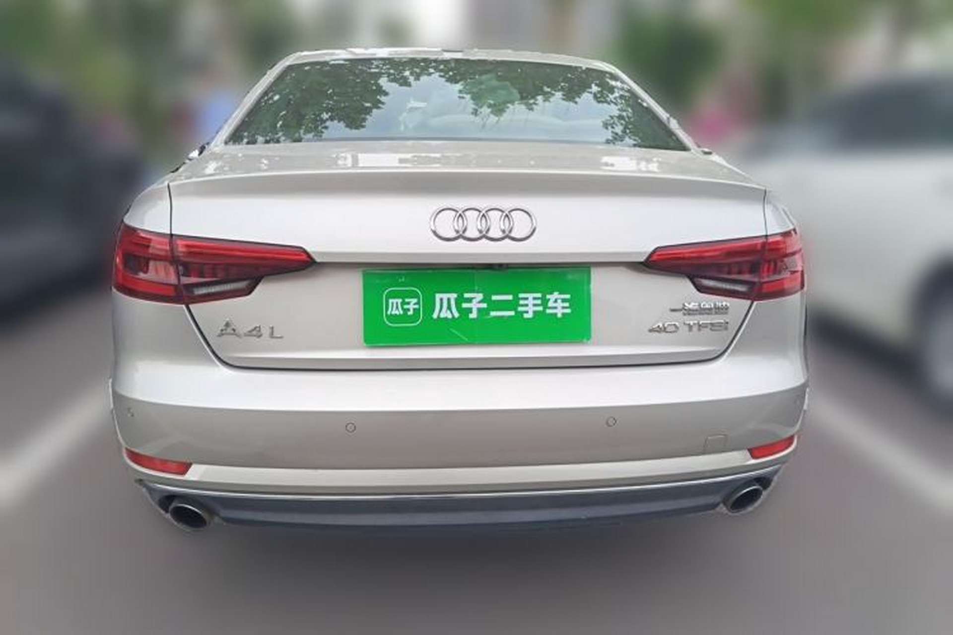 Used Audi A4L 2017 40 TFSI Fashion Model Rear