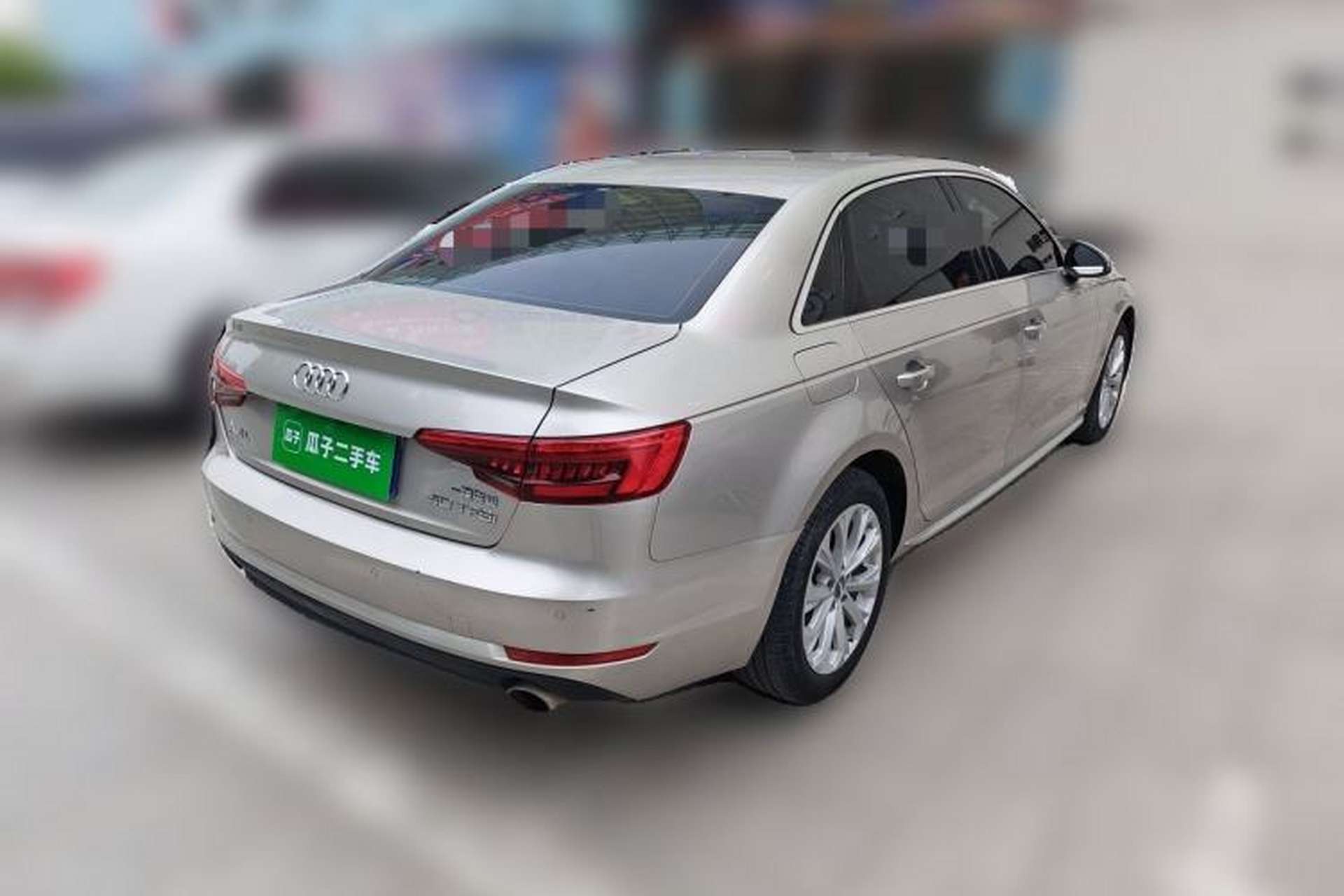 Used Audi A4L 2017 Plus 40 TFSI Ambition Model Rear Right 45 Deg