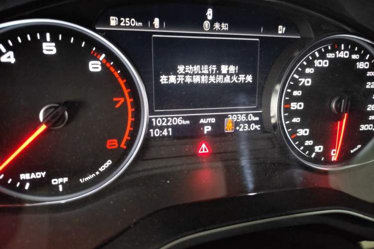 Used Audi A4L 2018 30th Anniversary Edition 40 TFSI Trendy Model Odometer Close Up