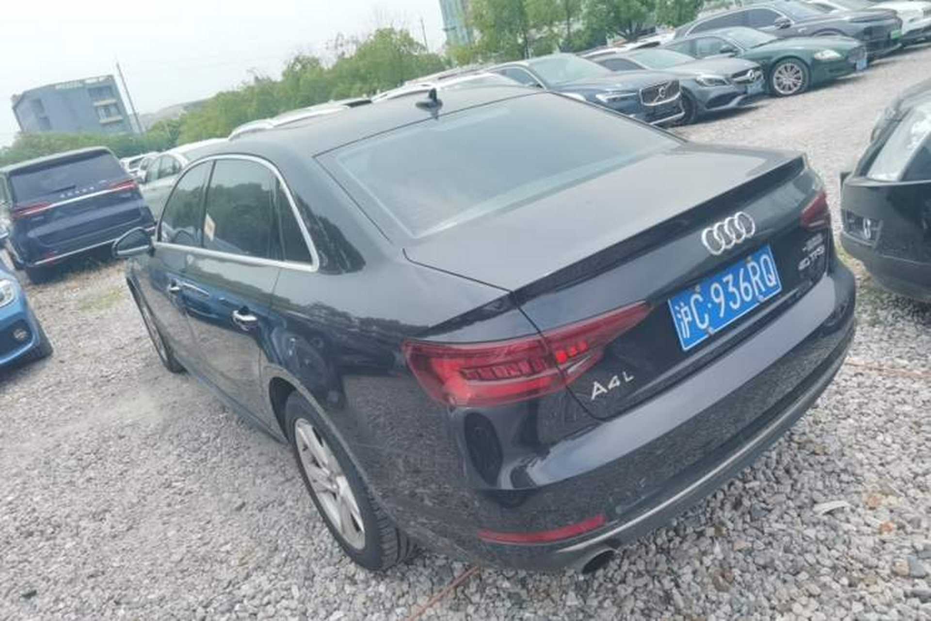 Used Audi A4L 2018 30th Anniversary Edition 40 TFSI Trendy Model Rear Left 45 Deg