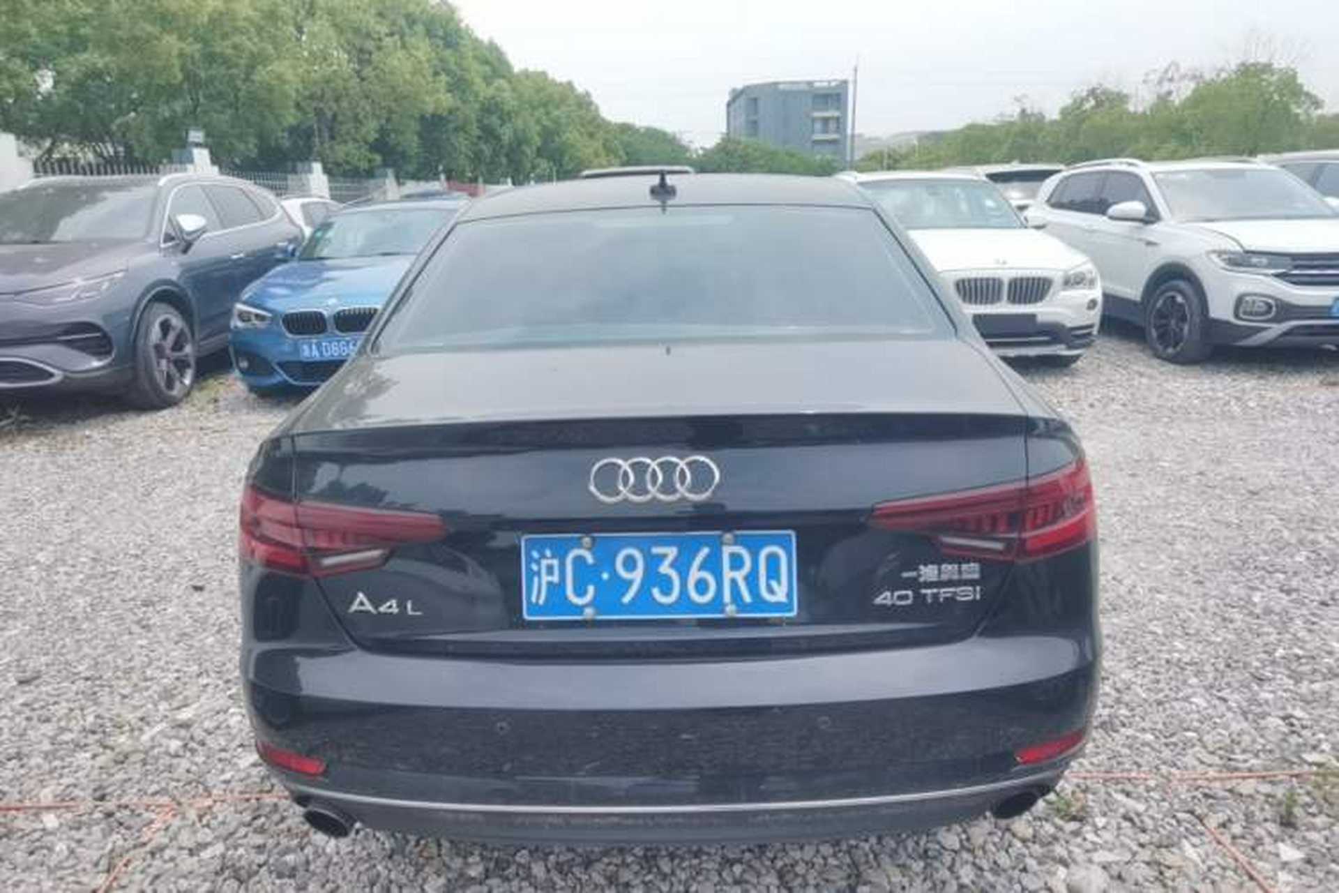 Used Audi A4L 2018 30th Anniversary Edition 40 TFSI Trendy Model Rear