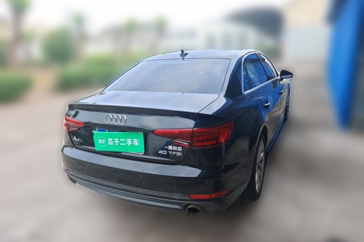 Used Audi A4L 2018 30th Anniversary Edition 40 TFSI Fashion Model Rear Right 45 Deg