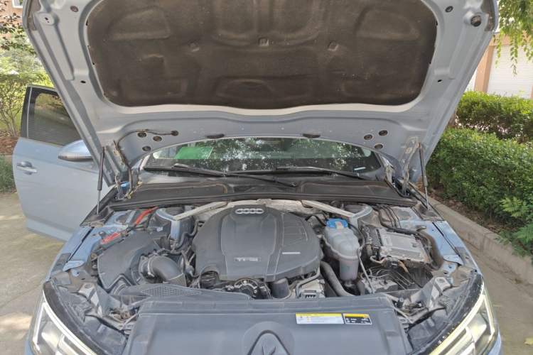 Used Audi A4L 2018 30th Anniversary Edition 40 TFSI Trendy Model Engine Bay