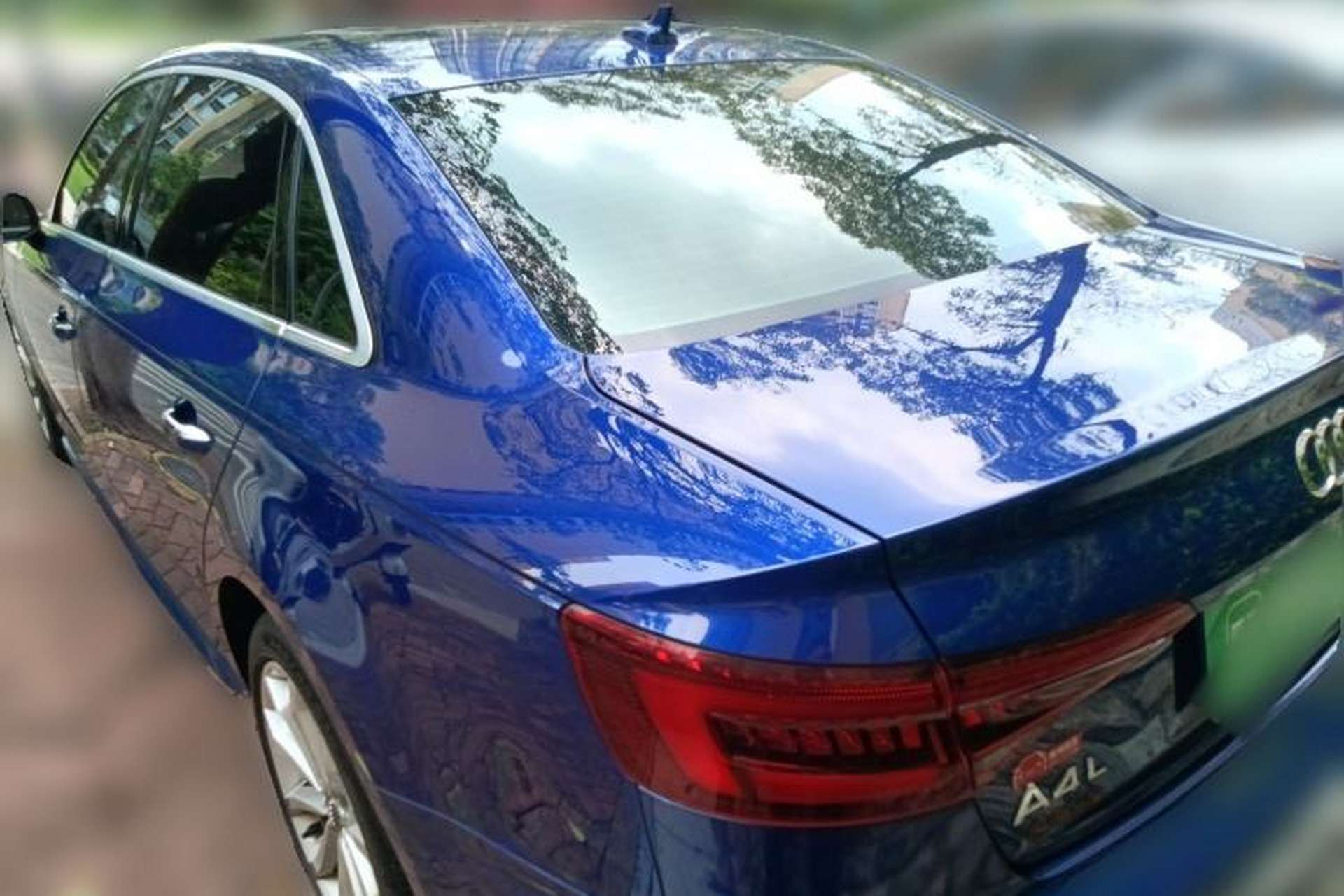 Used Audi A4L 2018 30th Anniversary Edition 40 TFSI Fashion Model Rear Left 45 Deg