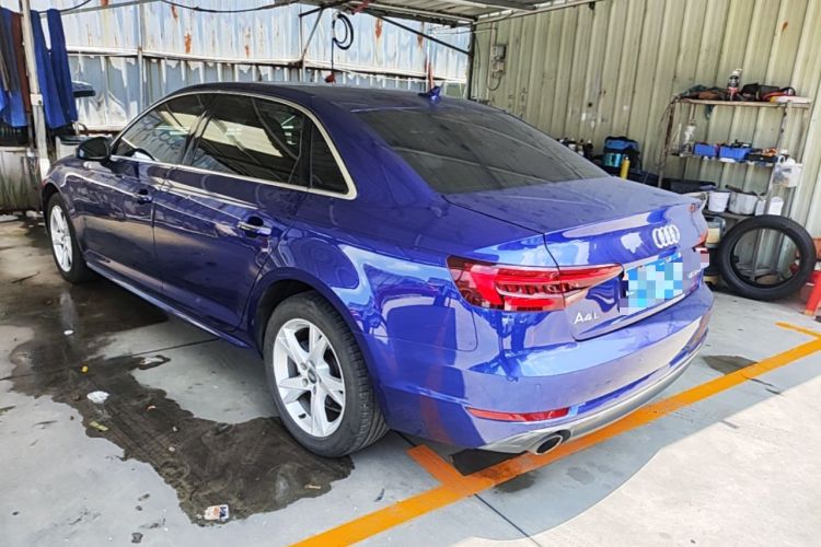 Used Audi A4L 2018 30th Anniversary Edition 40 TFSI Trendy Model Rear Left 45 Deg