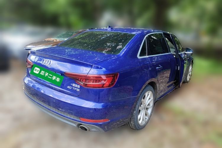 Used Audi A4L 2018 30th Anniversary Edition 40 TFSI Fashion Model Rear Right 45 Deg
