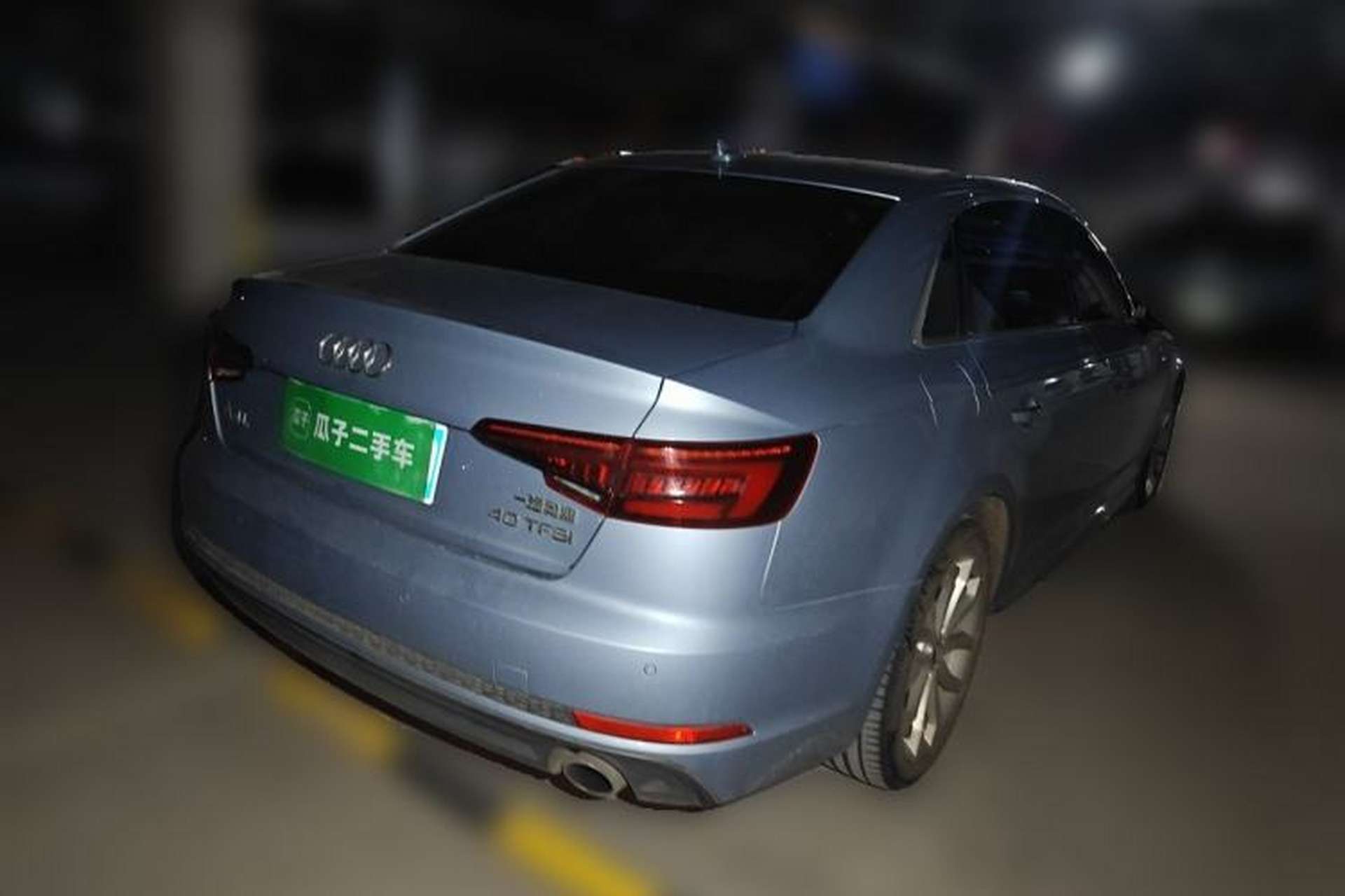 Used Audi A4L 2018 30th Anniversary Edition 40 TFSI Fashion Model Rear Right 45 Deg