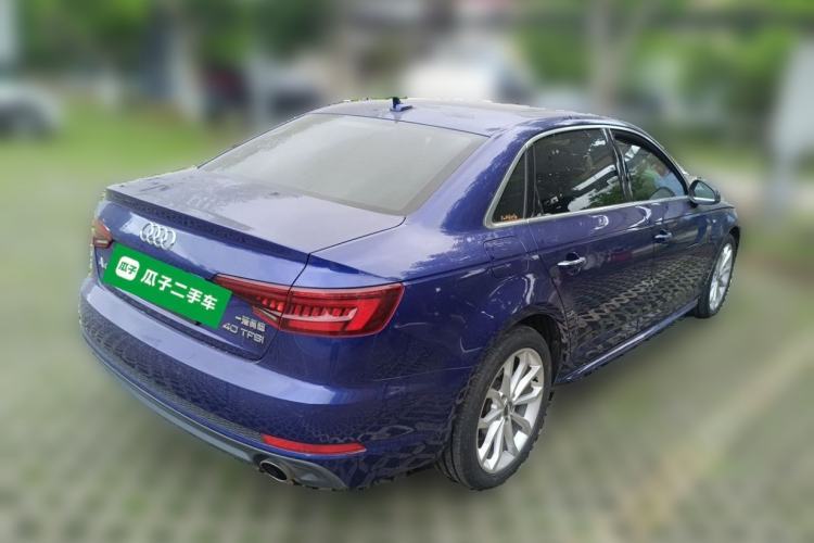 Used Audi A4L 2018 30th Anniversary Edition 40 TFSI Fashion Model Rear Right 45 Deg