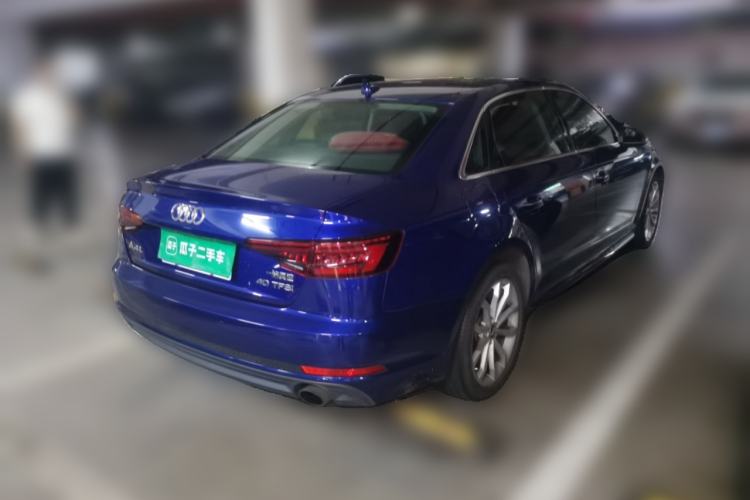 Used Audi A4L 2018 30th Anniversary Edition 40 TFSI Fashion Model Rear Right 45 Deg
