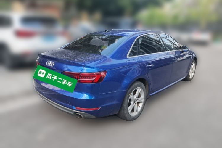 Used Audi A4L 2018 30th Anniversary Edition 40 TFSI Trendy Model Rear Right 45 Deg
