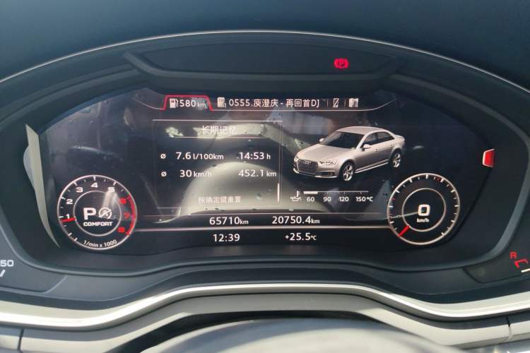 Used Audi A4L 2018 30th Anniversary Edition 40 TFSI Fashion Model Instrument Cluster
