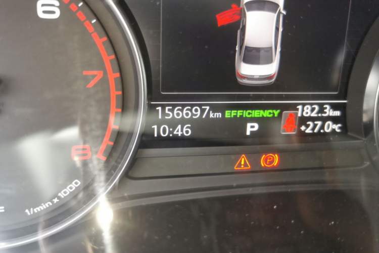 Used Audi A4L 2018 30th Anniversary Edition 40 TFSI Trendy Model Odometer Close Up