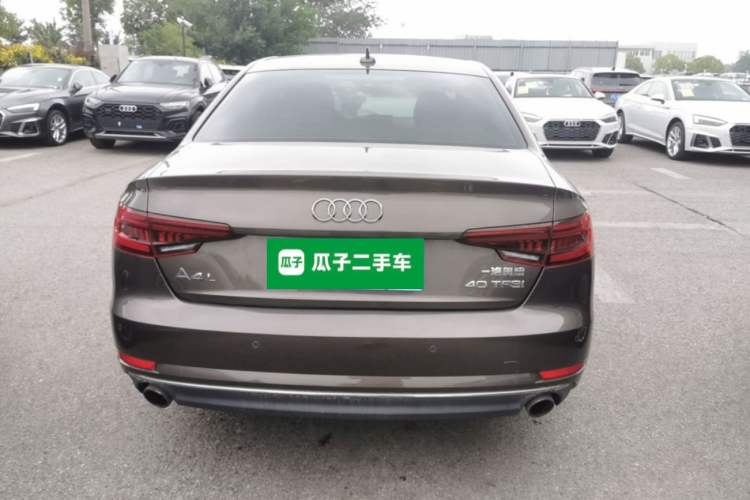 Used Audi A4L 2018 30th Anniversary Edition 40 TFSI Trendy Model Rear