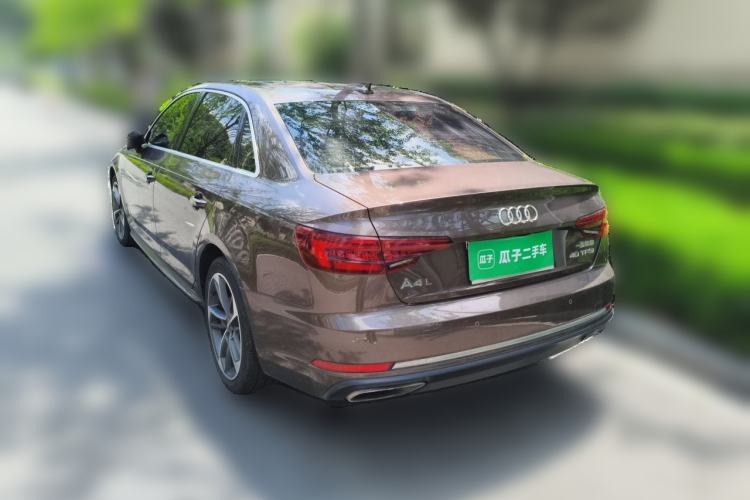 Used Audi A4L 2018 30th Anniversary Edition 40 TFSI Trendy Model Rear Left 45 Deg