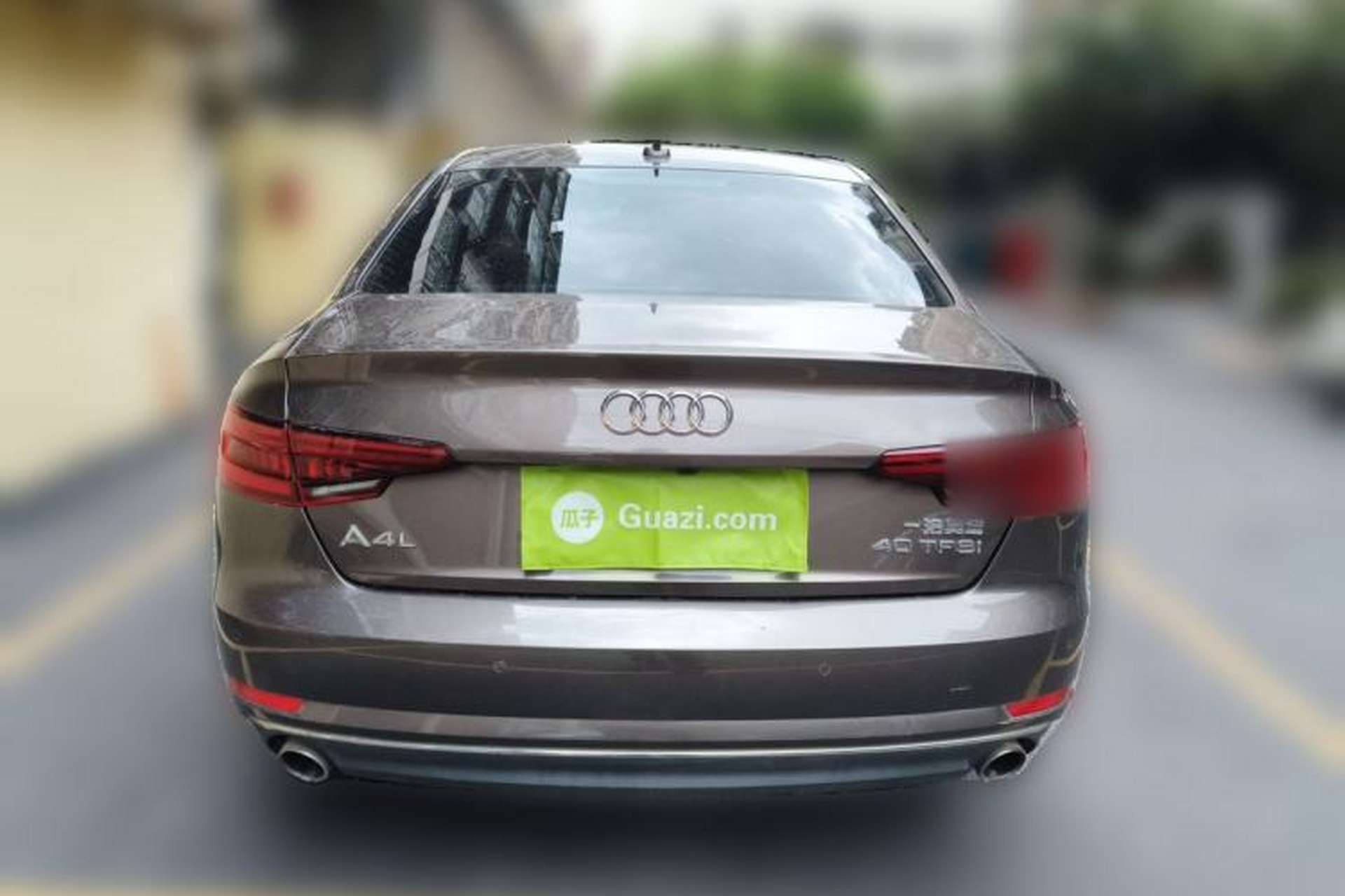 Used Audi A4L 2018 30th Anniversary Edition 40 TFSI Trendy Model Rear