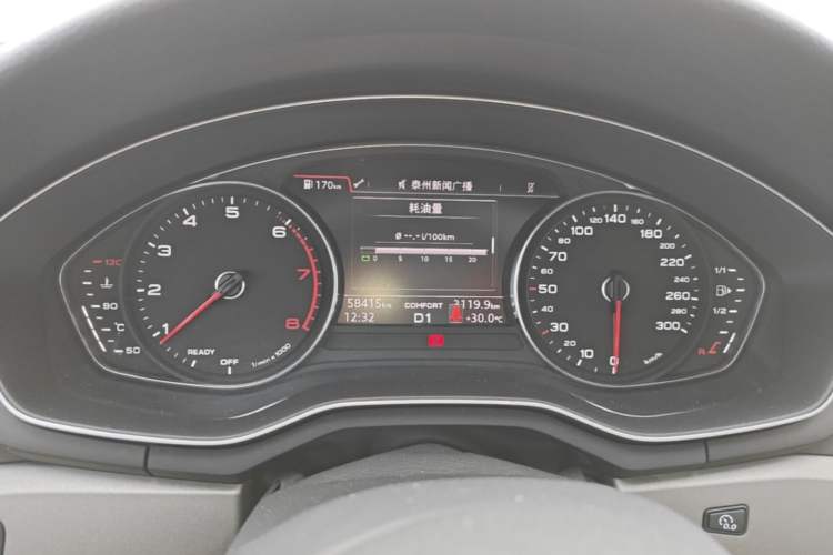 Used Audi A4L 2018 30th Anniversary Edition 40 TFSI Trendy Model Instrument Cluster