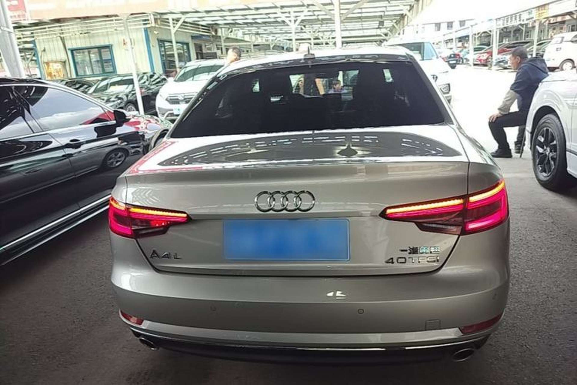 Used Audi A4L 2018 30th Anniversary Edition 40 TFSI Trendy Model Rear