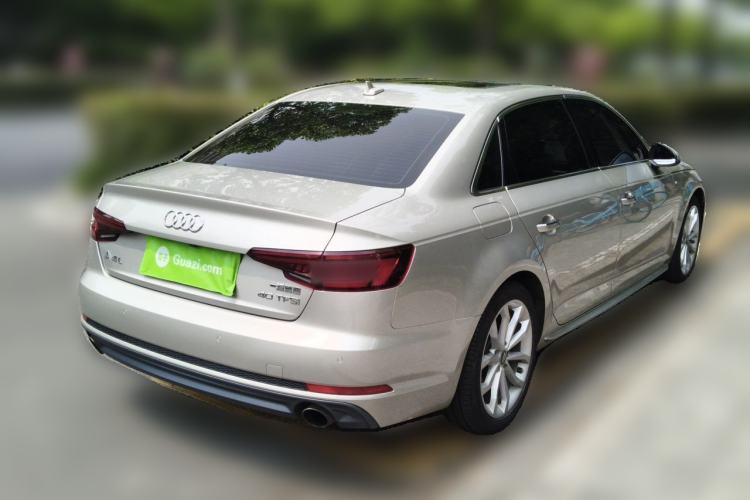 Used Audi A4L 2018 30th Anniversary Edition 40 TFSI Fashion Model Rear Right 45 Deg