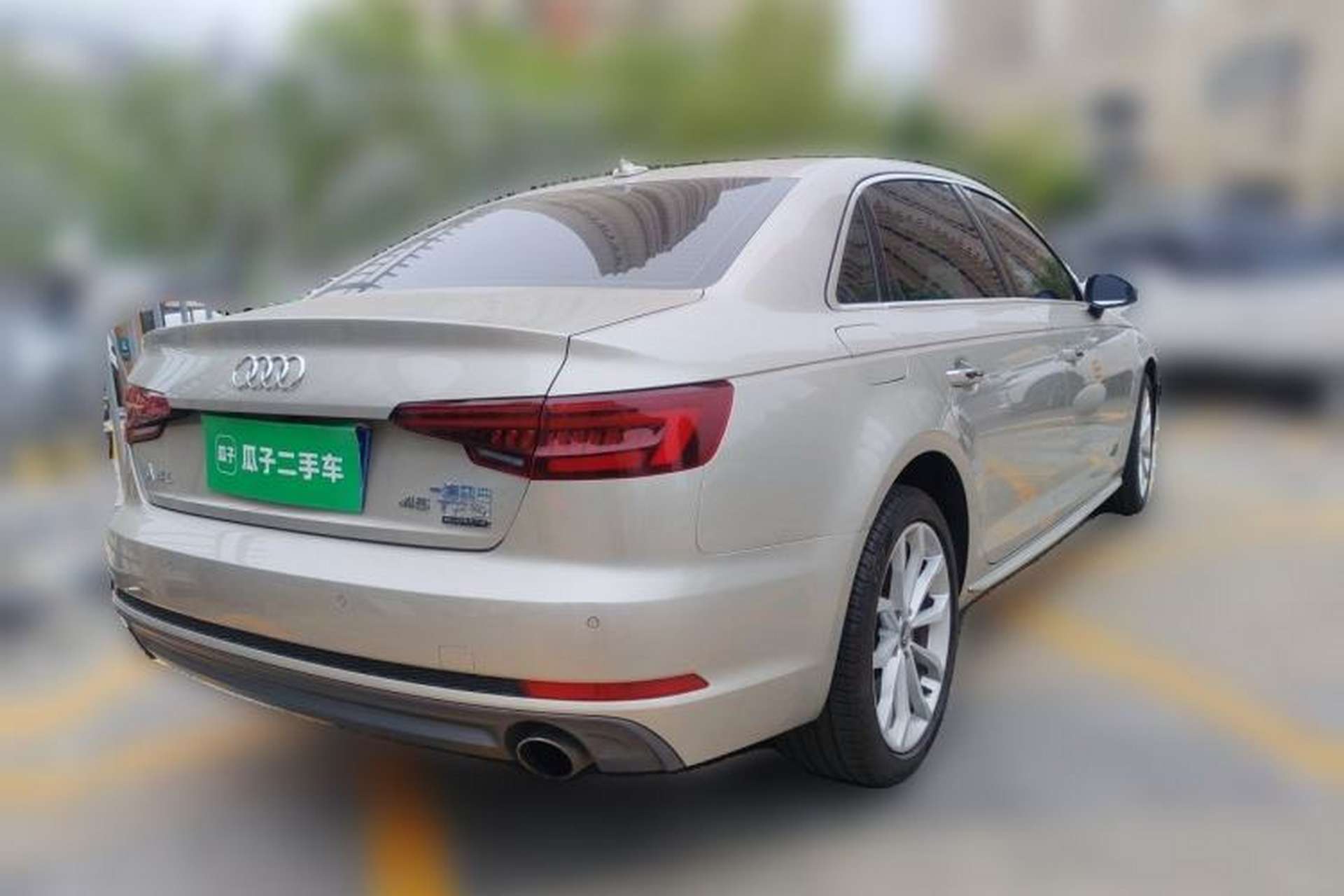 Used Audi A4L 2018 30th Anniversary Edition 45 TFSI quattro Individual Sport Edition Rear Right 45 Deg