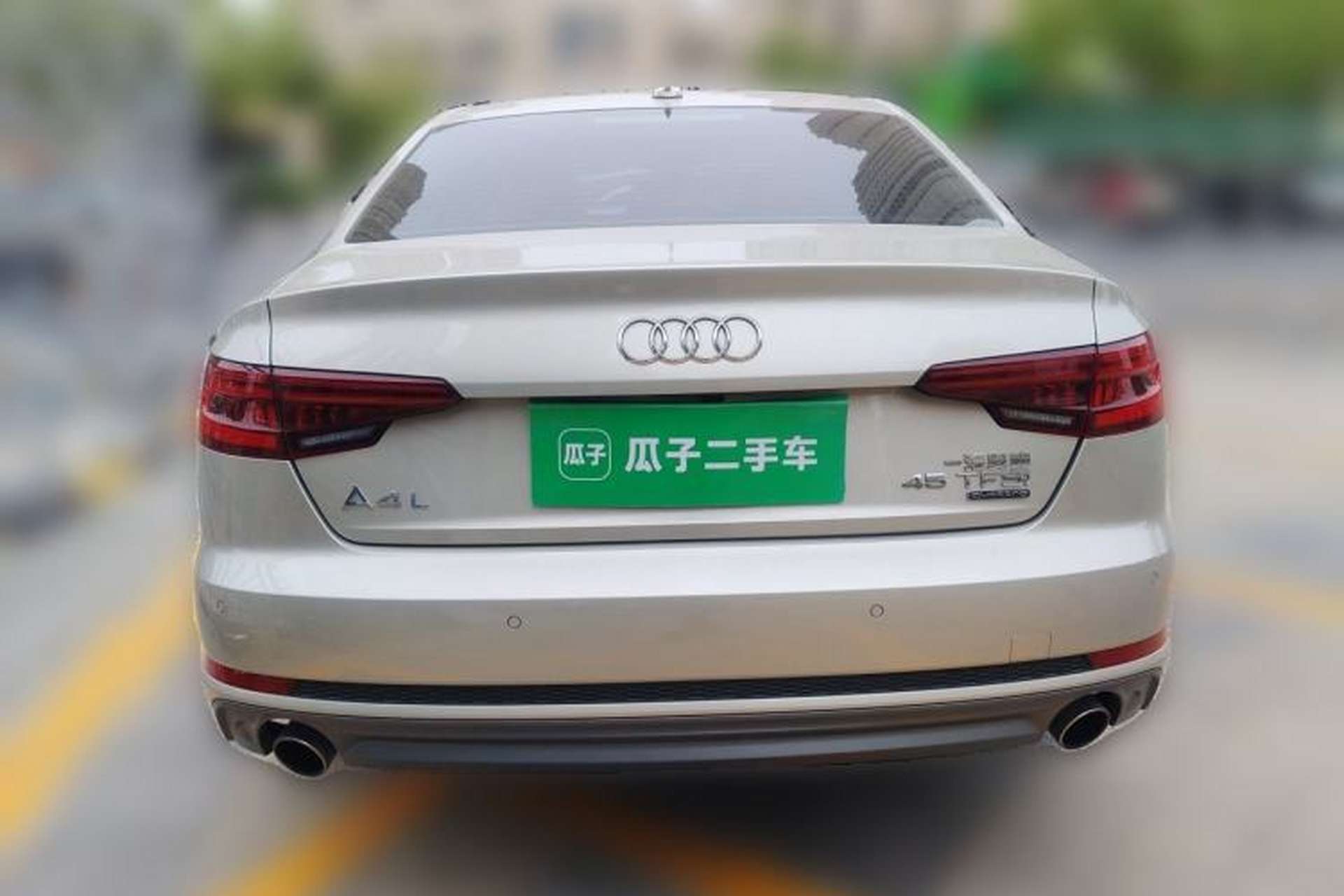 Used Audi A4L 2018 30th Anniversary Edition 45 TFSI quattro Individual Sport Edition Rear