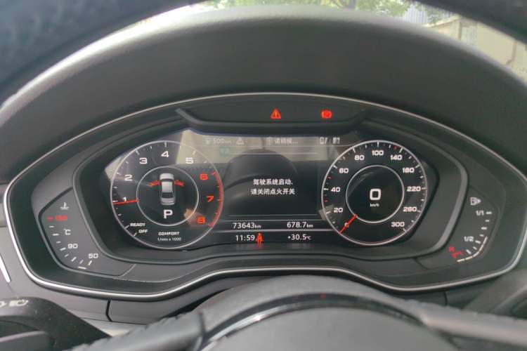 Used Audi A4L 2018 30th Anniversary Edition 40 TFSI Fashion Model Instrument Cluster
