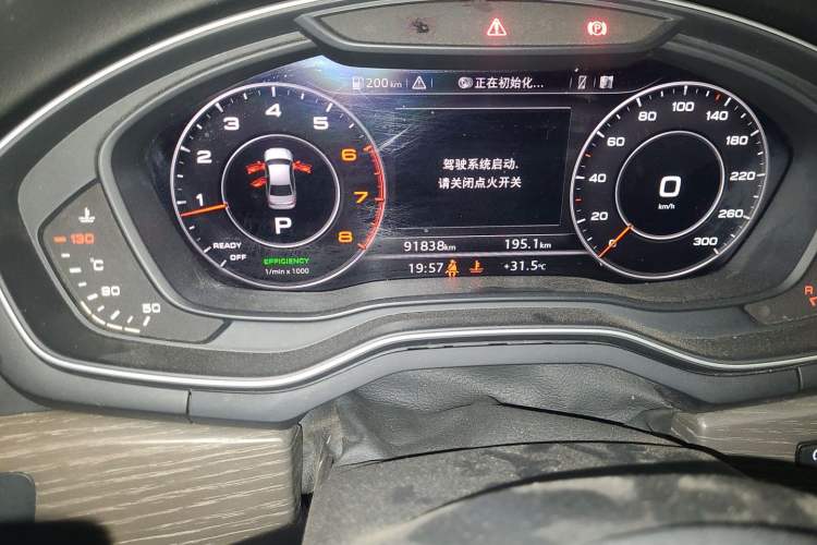 Used Audi A4L 2018 30th Anniversary Edition 40 TFSI Fashion Model Odometer Close Up