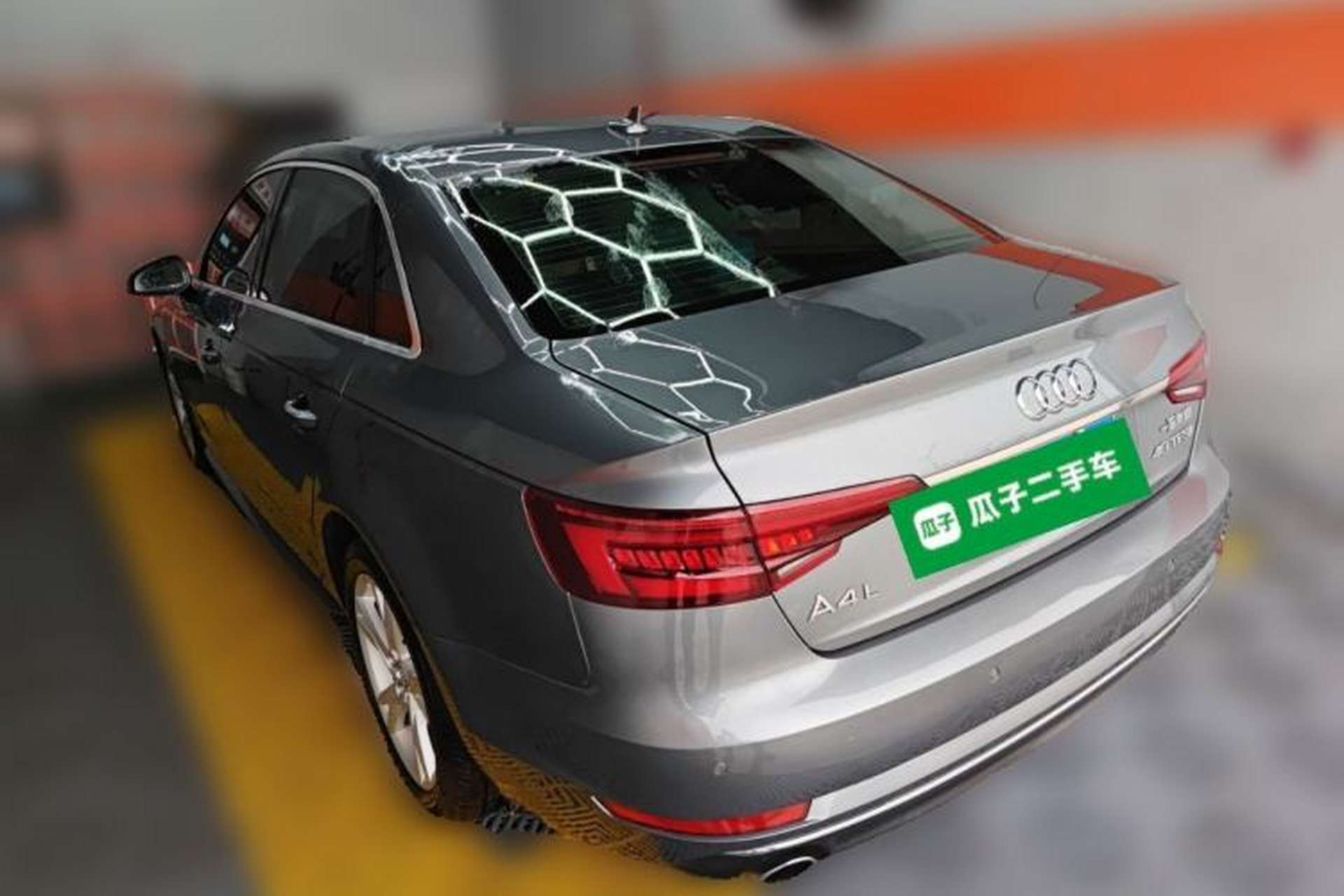 Used Audi A4L 2018 30th Anniversary Edition 40 TFSI Trendy Model Rear Left 45 Deg