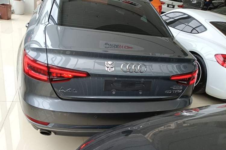 Used Audi A4L 2018 30th Anniversary Edition 40 TFSI Trendy Model Rear