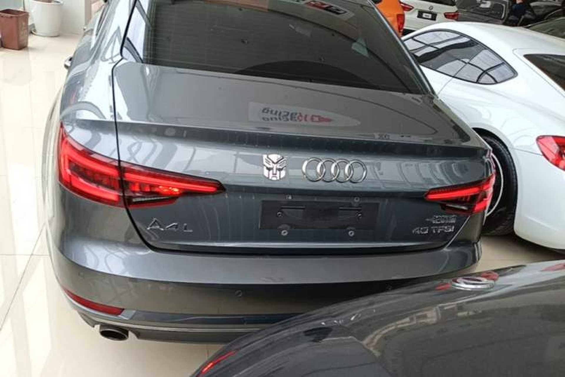 Used Audi A4L 2018 30th Anniversary Edition 40 TFSI Trendy Model Rear