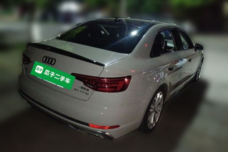 Used Audi A4L 2018 30th Anniversary Edition 40 TFSI Fashion Model Rear Right 45 Deg