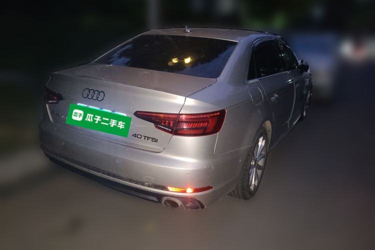 Used Audi A4L 2018 30th Anniversary Edition 40 TFSI Fashion Model Rear Right 45 Deg