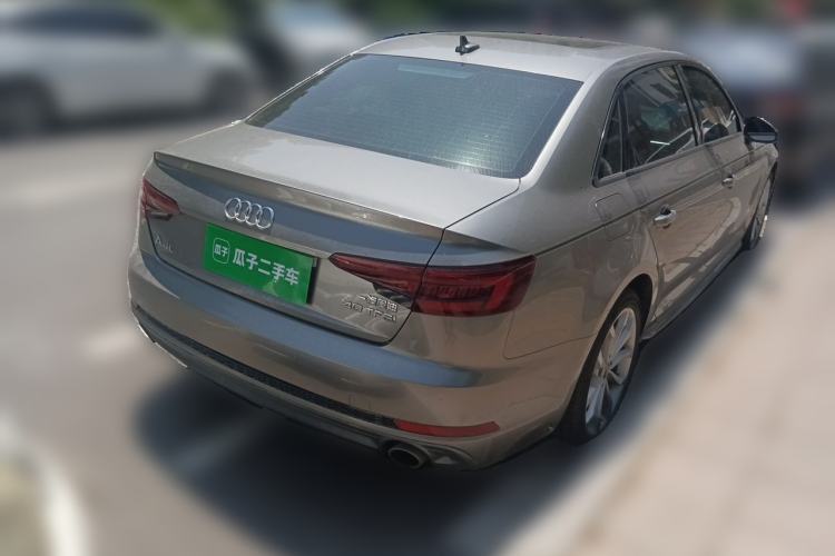 Used Audi A4L 2018 30th Anniversary Edition 40 TFSI Fashion Model Rear Right 45 Deg
