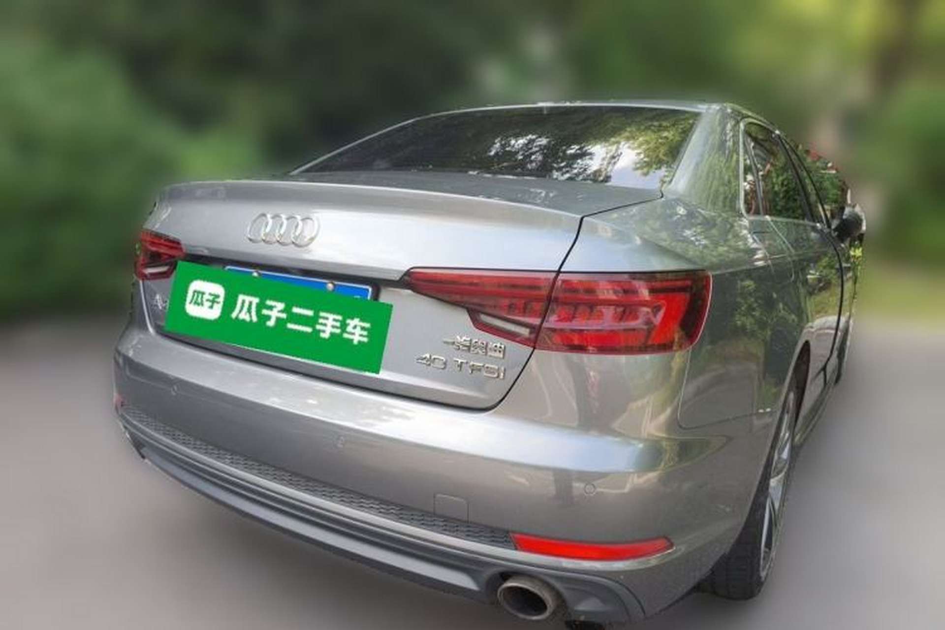Used Audi A4L 2018 30th Anniversary Edition 40 TFSI Sport Edition Rear Right 45 Deg