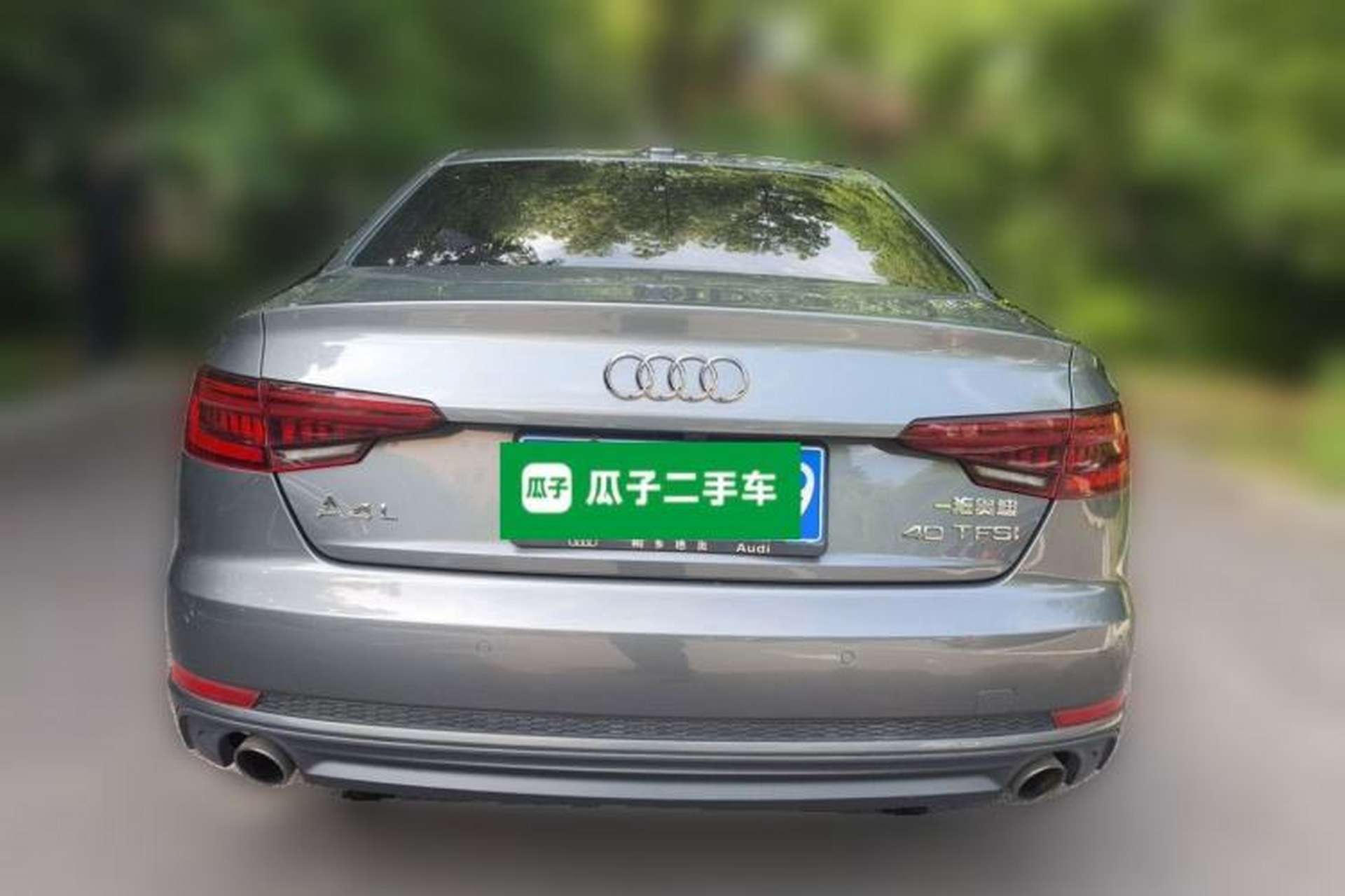 Used Audi A4L 2018 30th Anniversary Edition 40 TFSI Sport Edition Rear