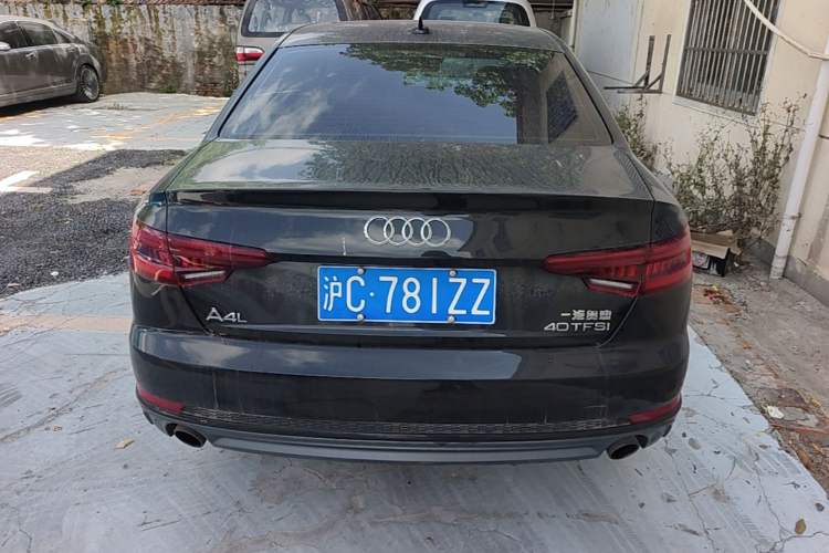 Used Audi A4L 2018 30th Anniversary Edition 40 TFSI Fashion Model Rear