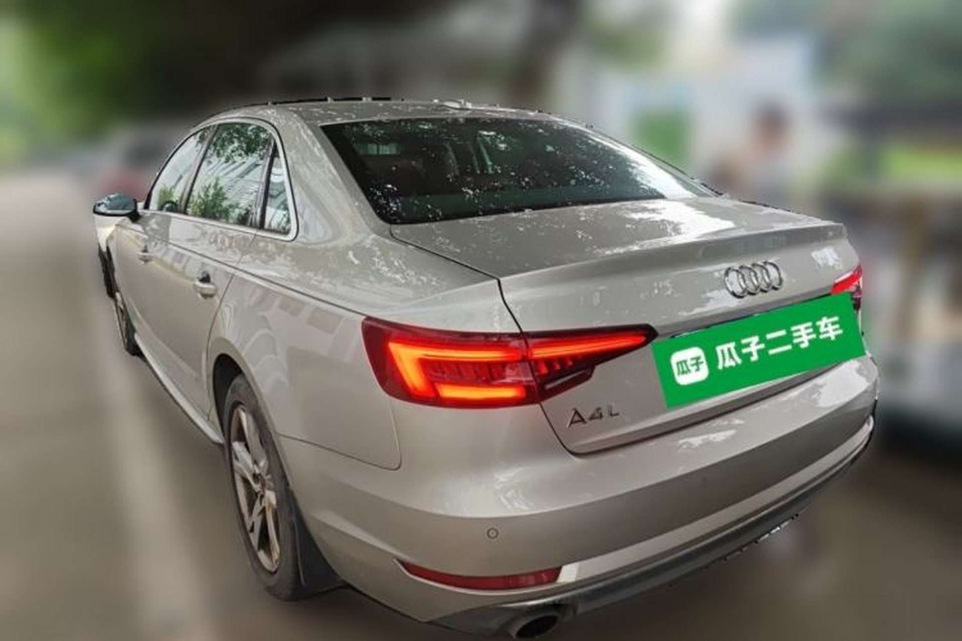 Used Audi A4L 2018 30th Anniversary Edition 40 TFSI Trendy Model Rear Left 45 Deg
