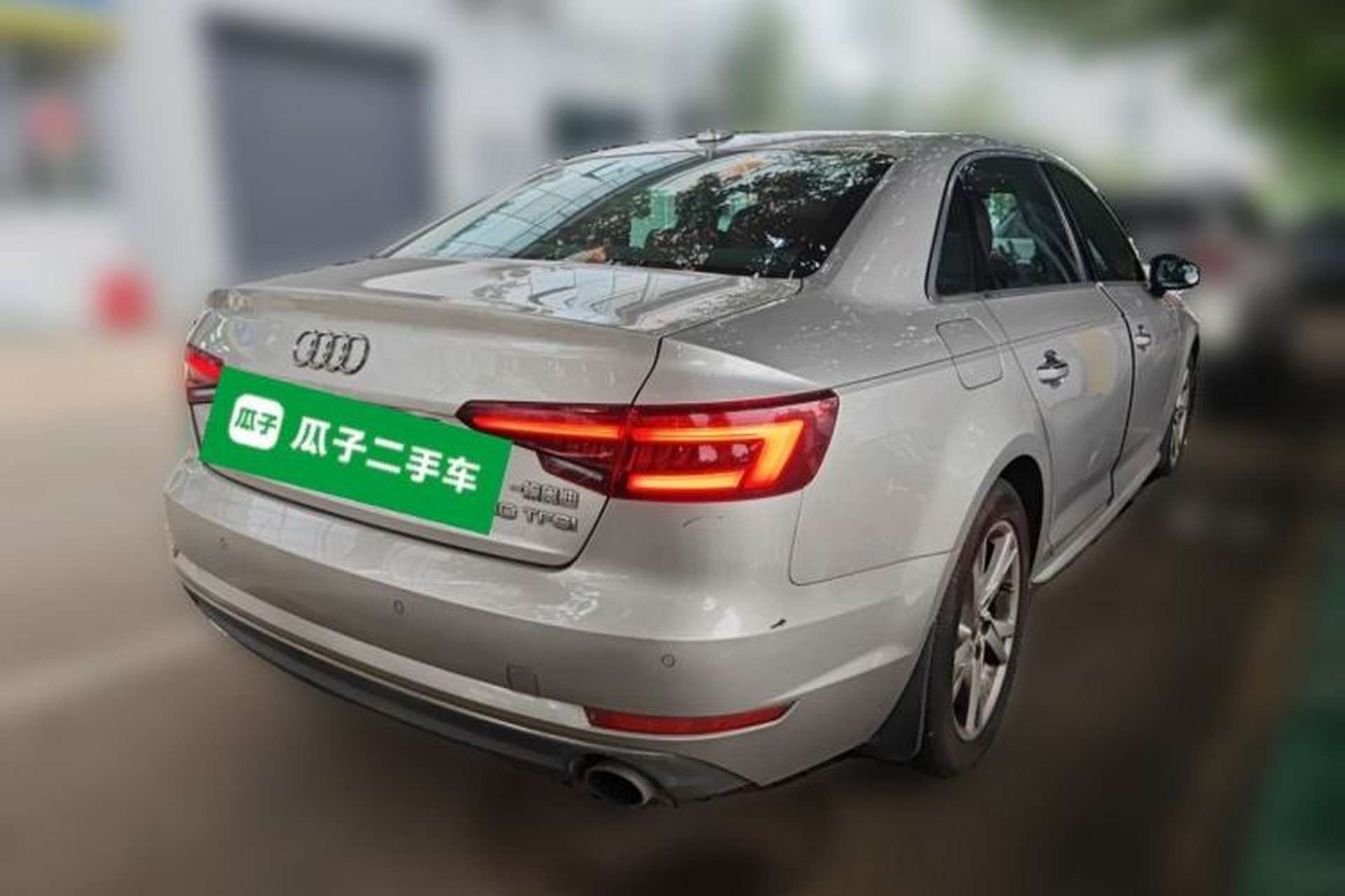 Used Audi A4L 2018 30th Anniversary Edition 40 TFSI Trendy Model Rear Right 45 Deg